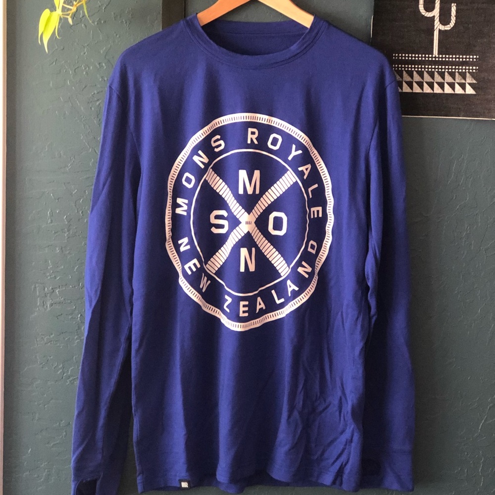 Merino wool base layer. MENS Large